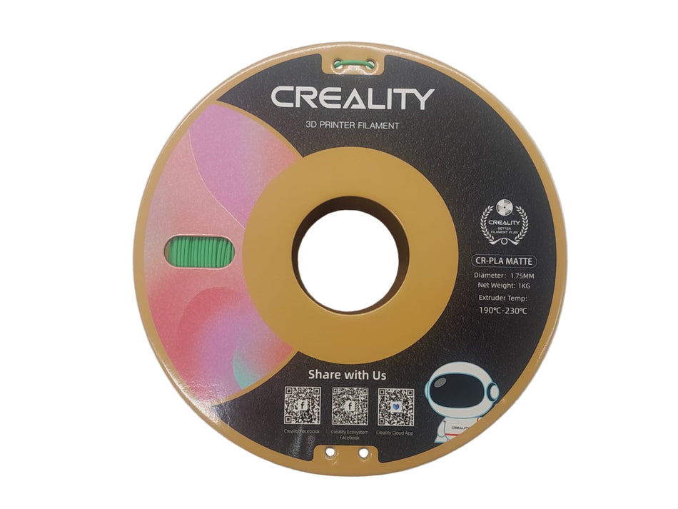 Creality CR-PLA Matte Filament, 1.75 mm, 1 Kg, Avocado Green