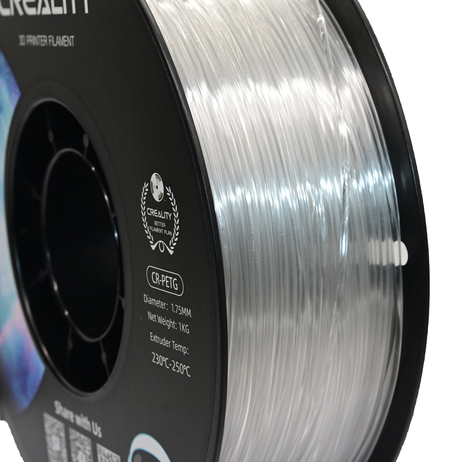 Creality PETG Filament, 1kg, 1.75mm, Transparent