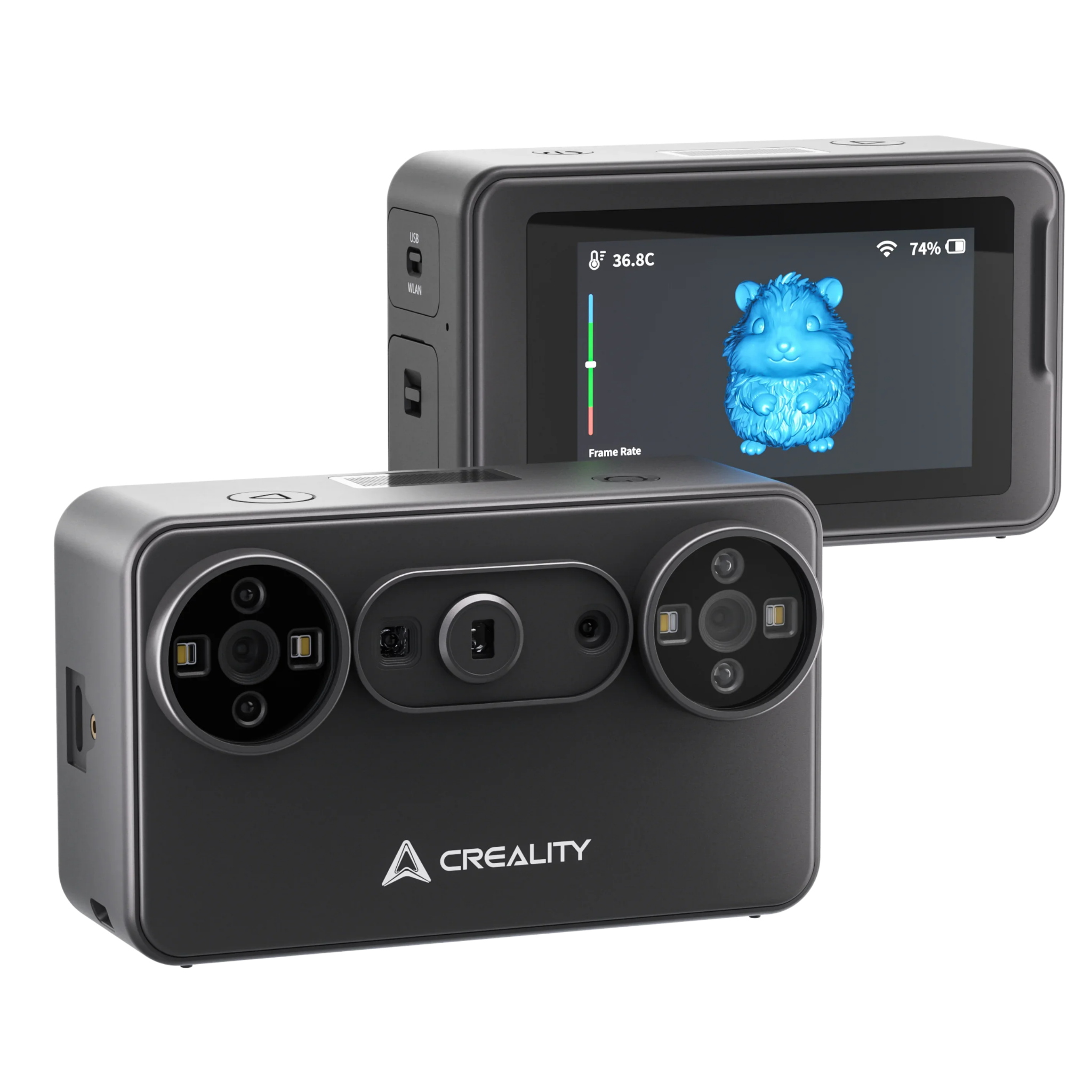 Creality Pika Compact Blue Laser plus NIR wireless 3D Scanner