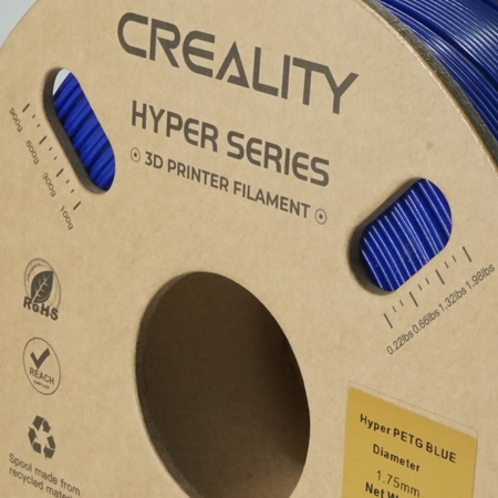 Creality Hyper PETG Filament, 1.75mm, 1kg, Blue