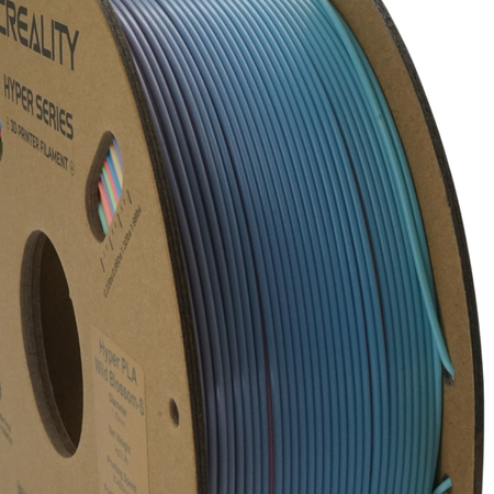 Creality Hyper Rainbow PLA Filament, Wild Blossom, Short Gradient, 1Kg