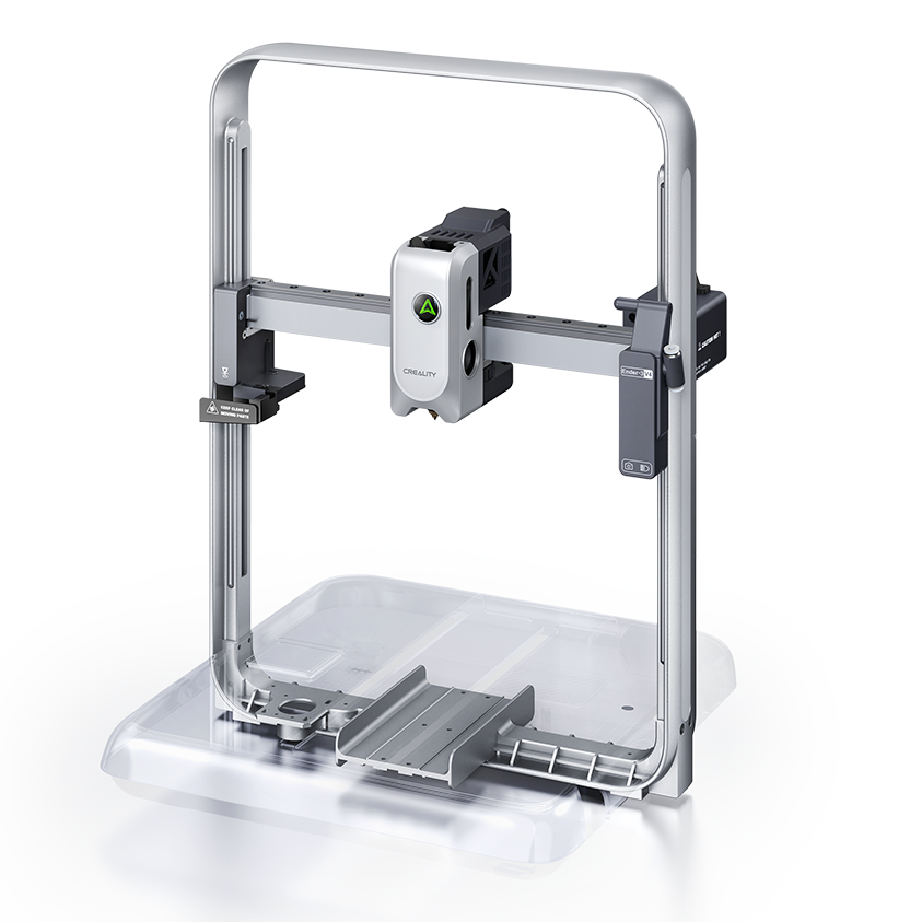 Creality Ender-3 V4 frame on a  white background