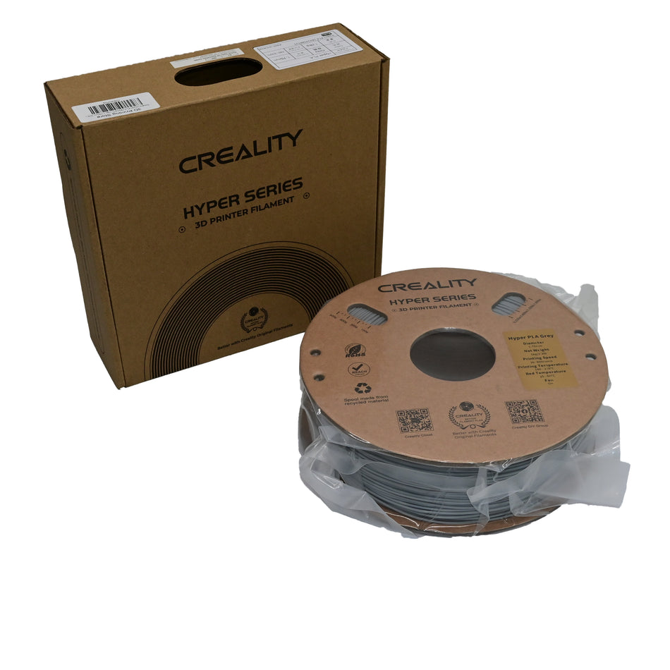 Creality Hyper PLA Filament, 1kg, 1.75mm, Grey