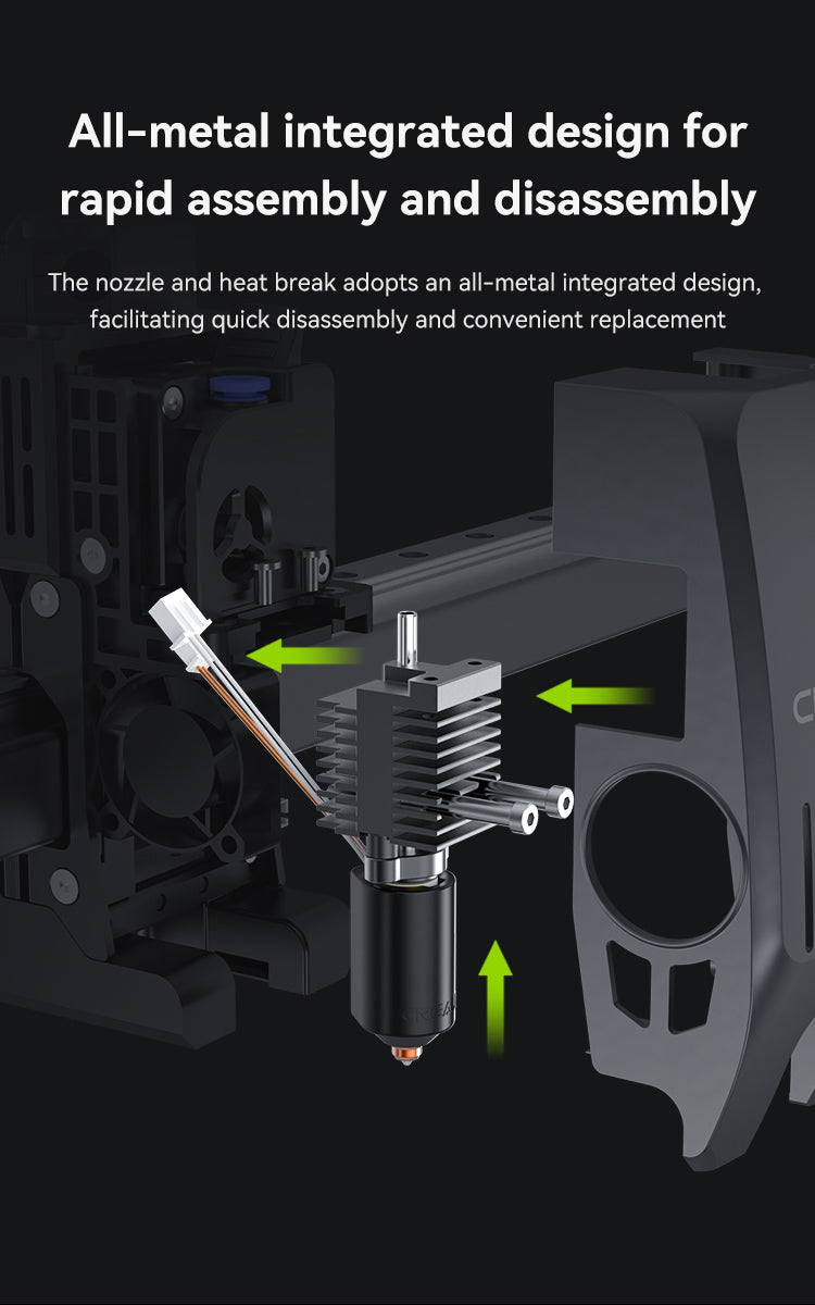 Creality K2 Plus Ceramic Hot End Kit – 3D Printing Store