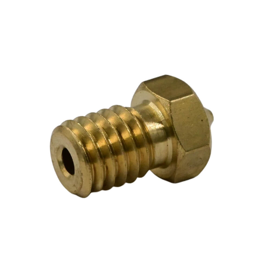 Brass Nozzle compatible with E3D Metal Hot End, 0.3mm Nozzle, 1.75mm Filament