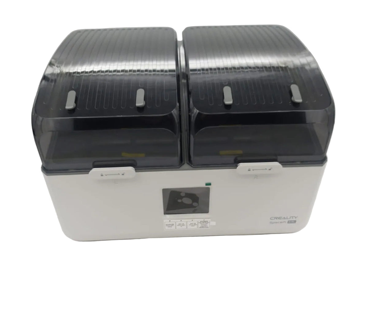 3D printer filament dryer with color selection panel on a white background