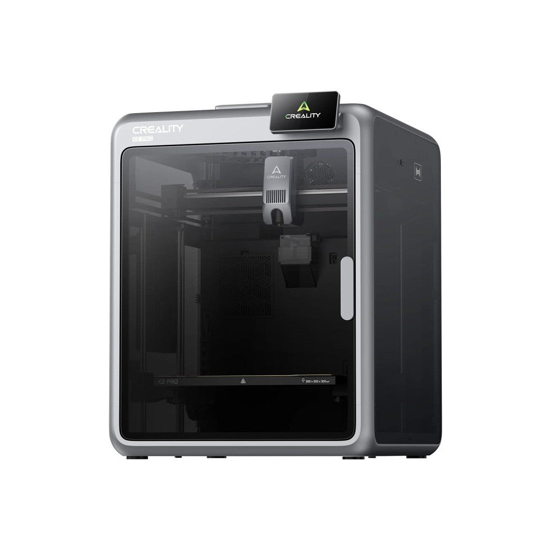 3D printer with a visible brand logo on a white background