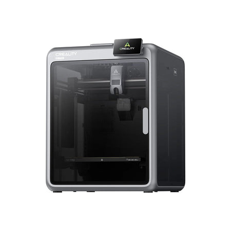 3D printer with a visible brand logo on a white background