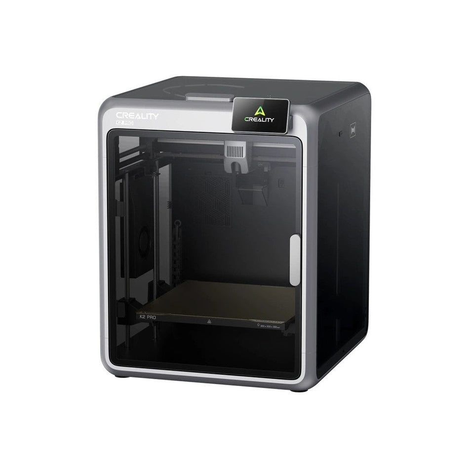 3D printer with 'CREALITY' branding on a white background