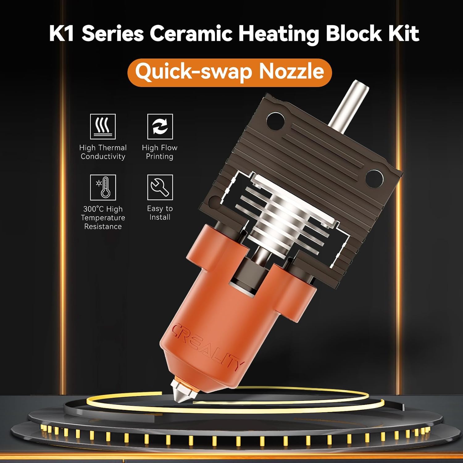 Creality K1 Series Ceramic Hot End Kit – 3D Printing Store