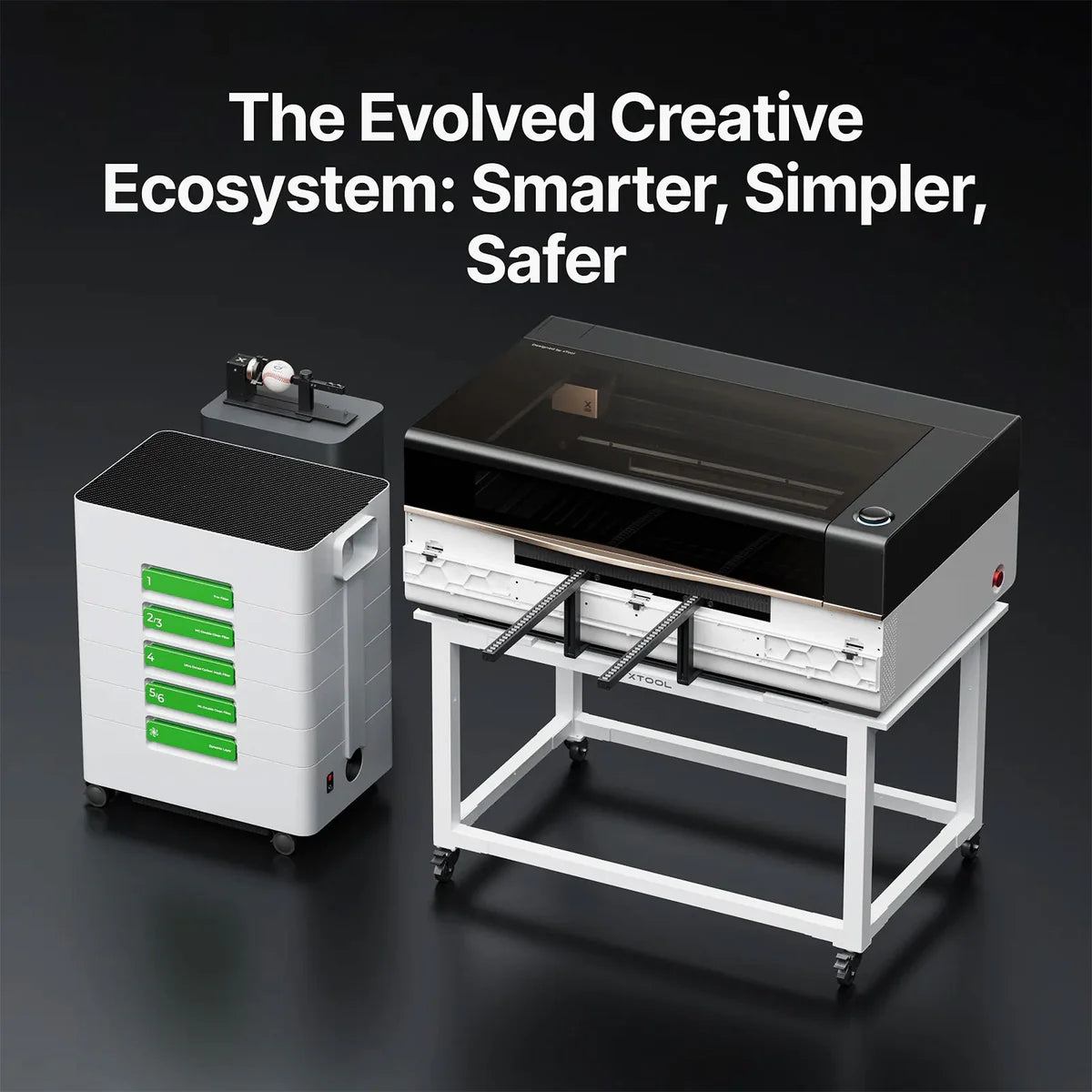 Xtools Base Stand xTool P3 Mobile Working Stand – 3D Printing Store