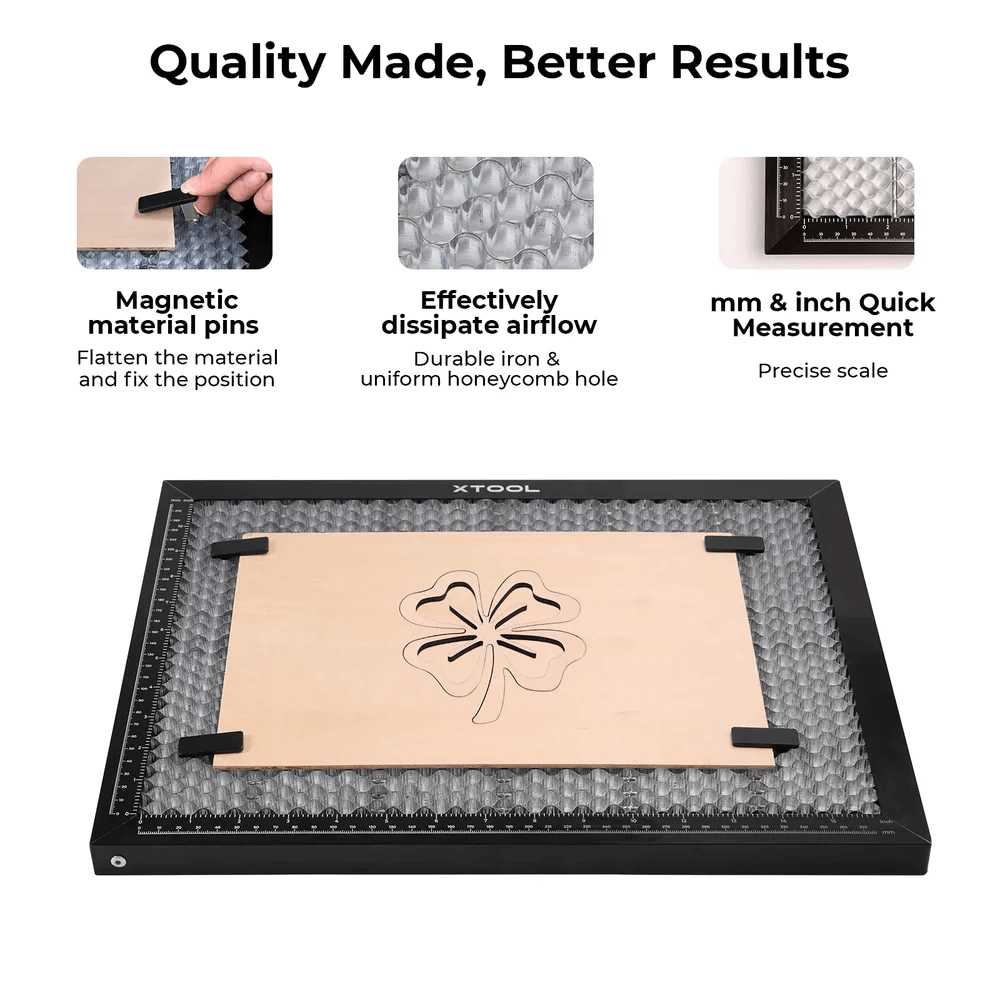 xTool Riser Base with Honeycomb Panel for M1 – 3D Printing Store