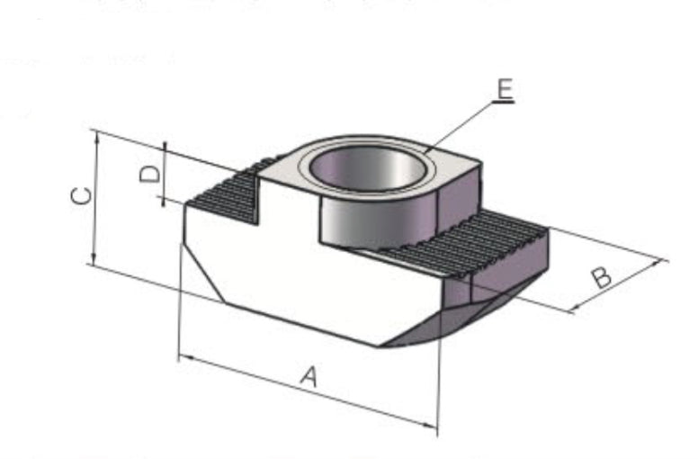 20 Series Turn T-Nut, M5, Pack of 5 – 3D Printing Store