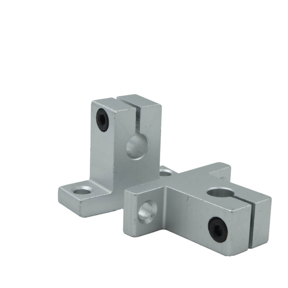 Aluminium Rod Mount for 8mm rod, SK8, 1 Pair