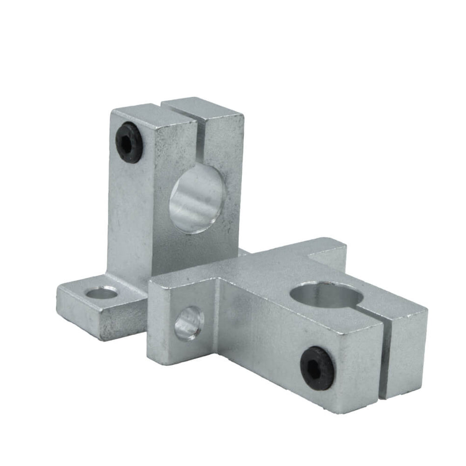 Aluminium Rod Mount for 12mm rod, SK12, 1 Pair