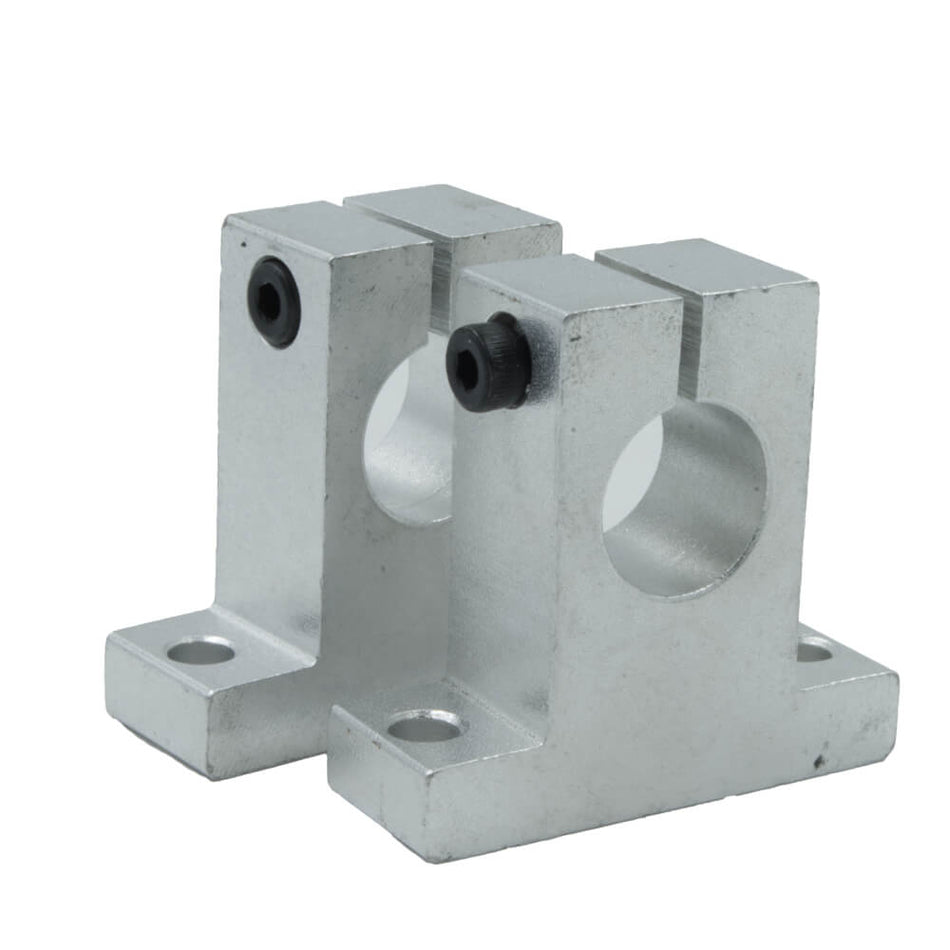 Aluminium Rod Mount for 16mm rod, SK16, 1 Pair