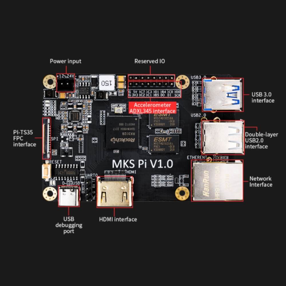 MKS Pi Controller Board to run Klipper – 3D Printing Store