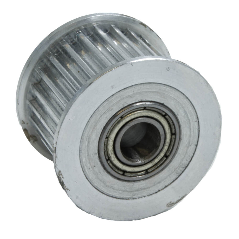 Idler Pulley with teeth for HTD 3M Belt, 25 teeth, 15mm wide